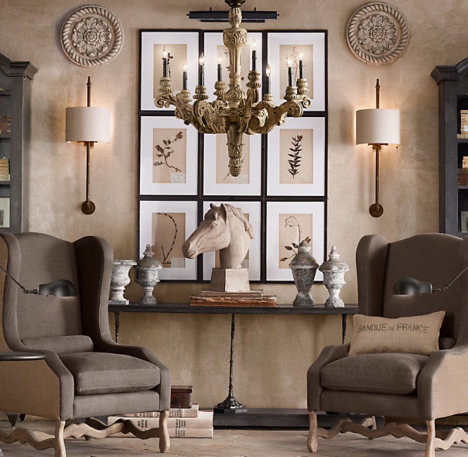 Винтажная мебель в современном интерьере