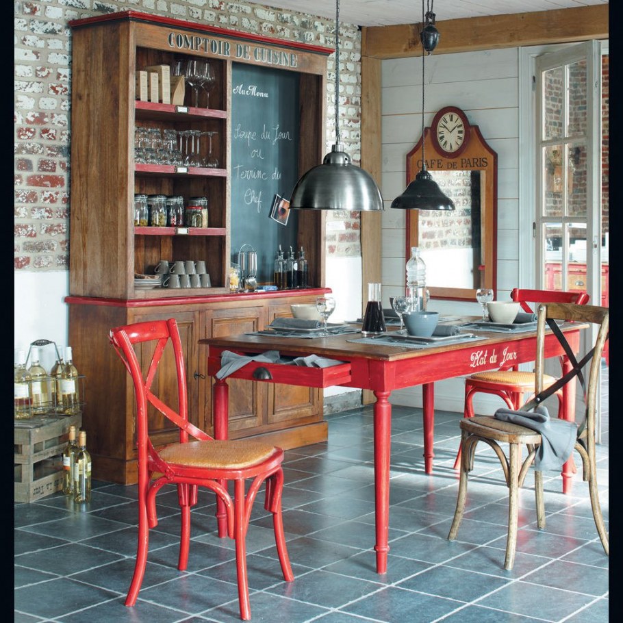 Столы кухонные в винтажном стиле