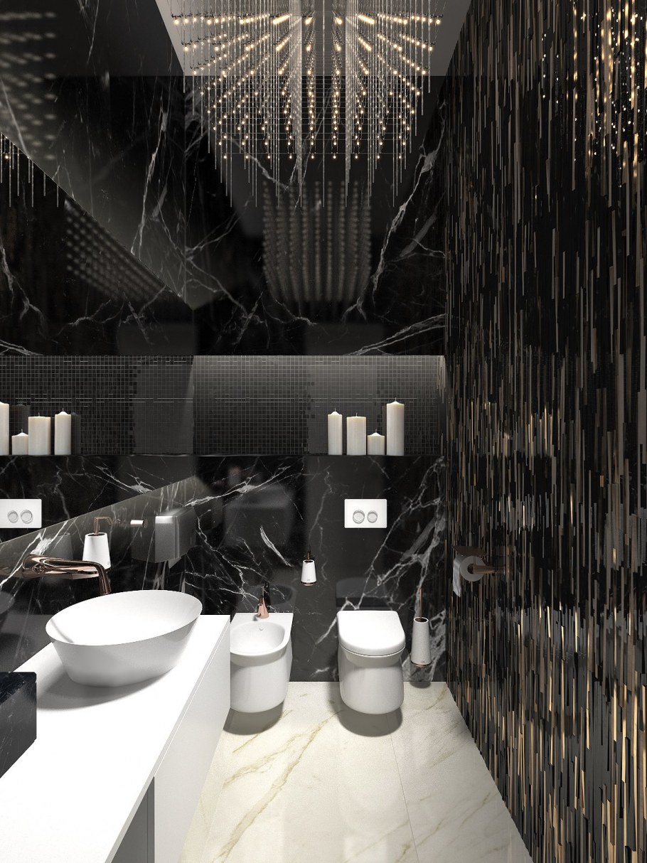 Туалет в студии красоты