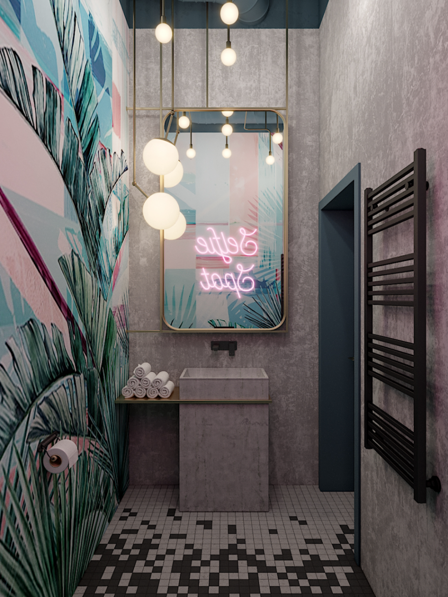 Туалет в салоне красоты