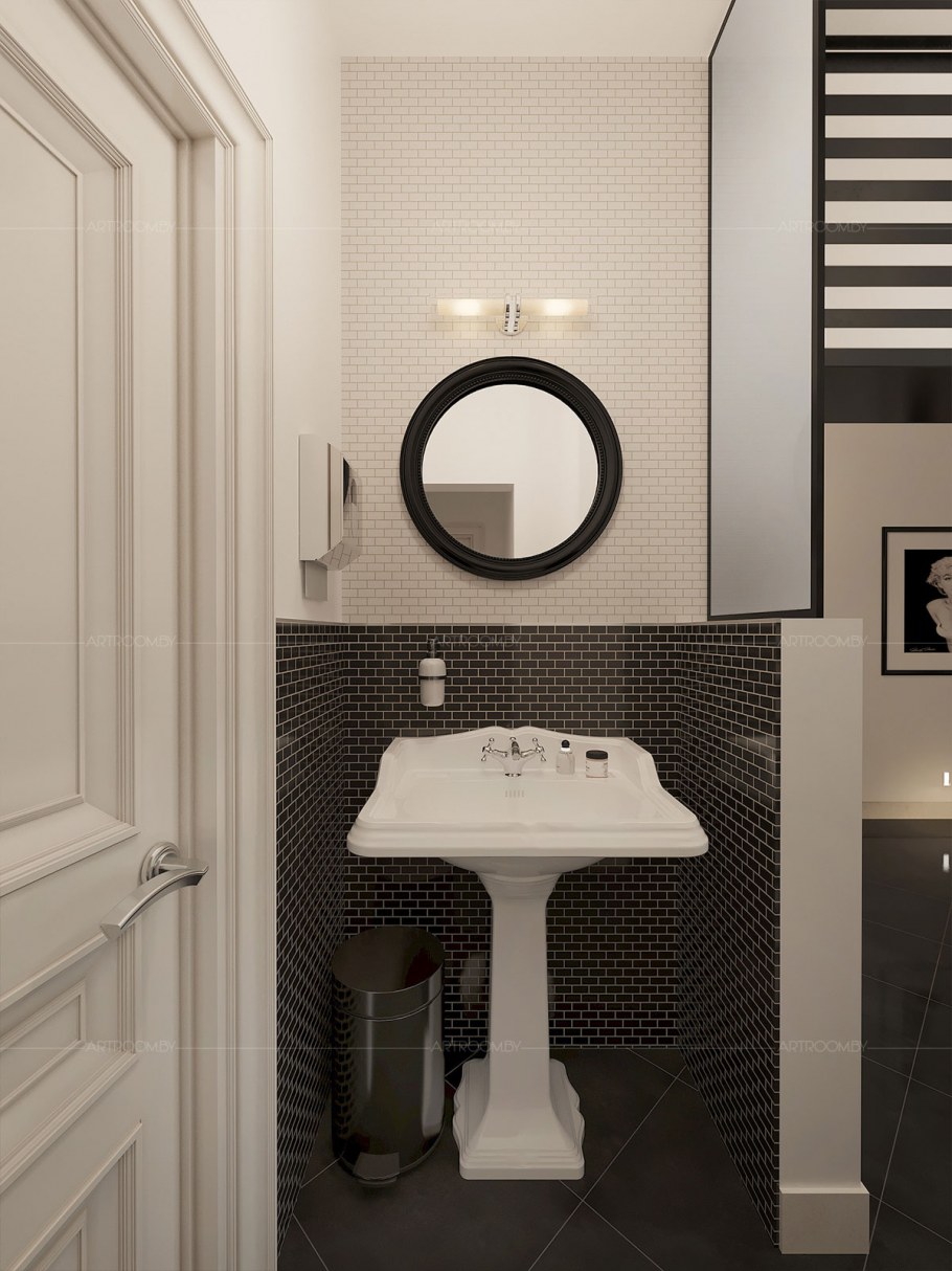 Туалетные комнаты в парикмахерской