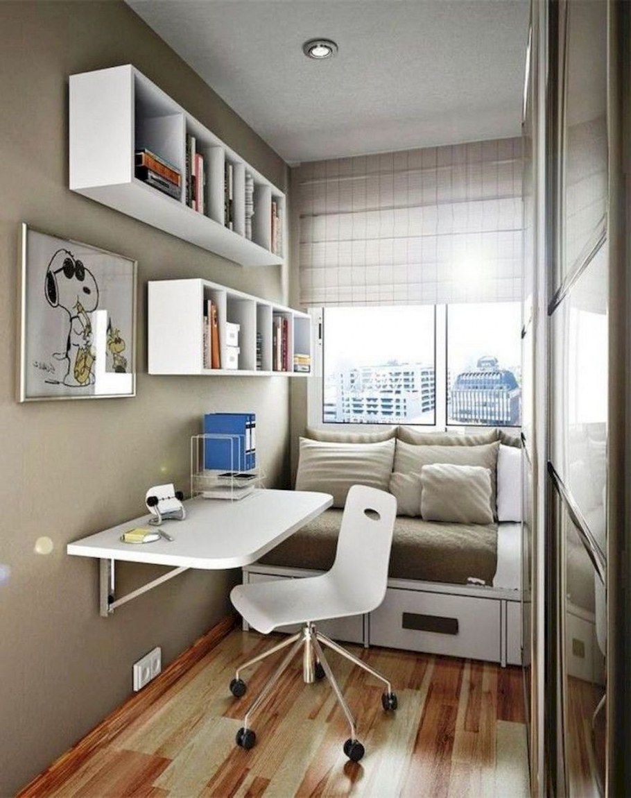 Узкие детские комнаты