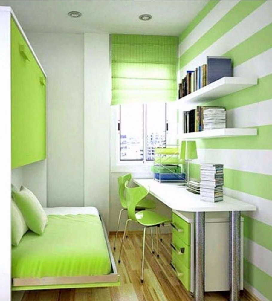 Маленькая спальня в стиле Сканди