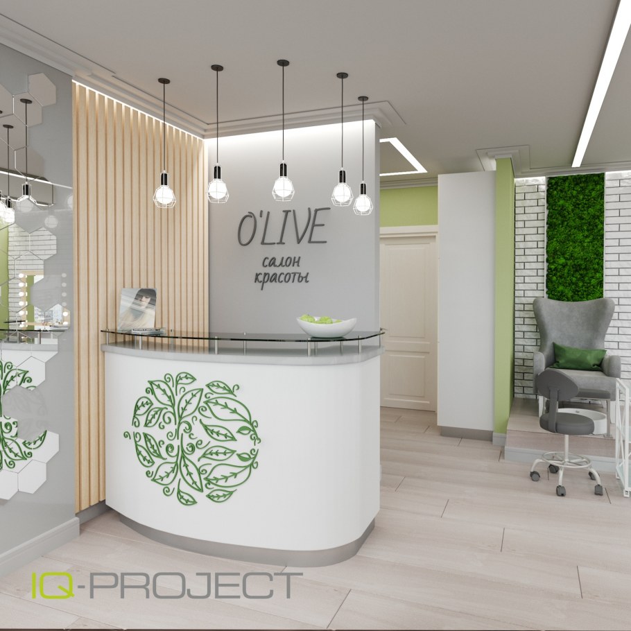 Ресепшн для салона красоты