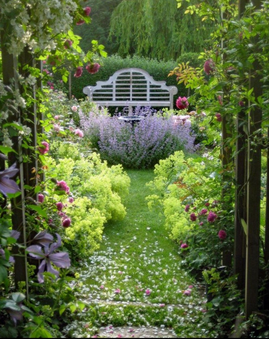 Красивый дворик