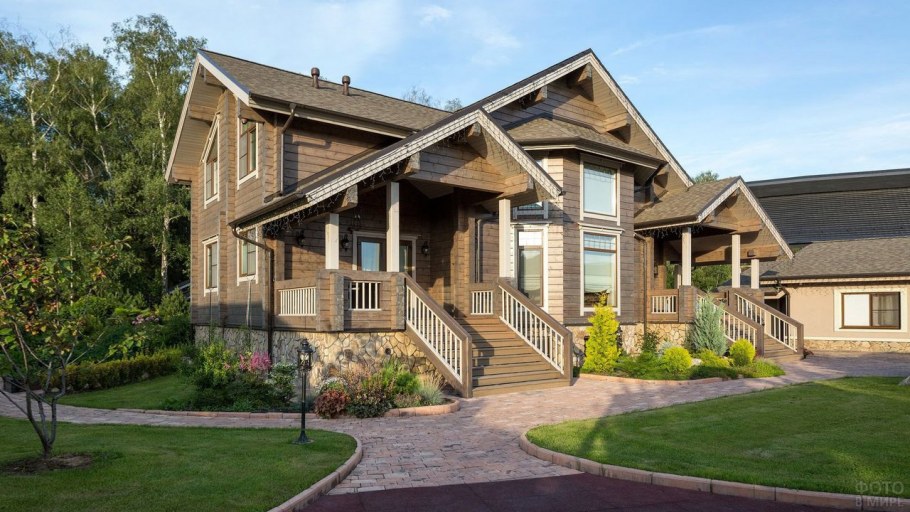 Проект Скандинавия из клееного бруса