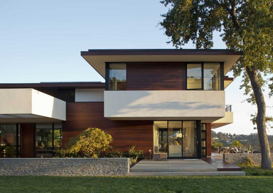 Дом Модерн скатная кровля