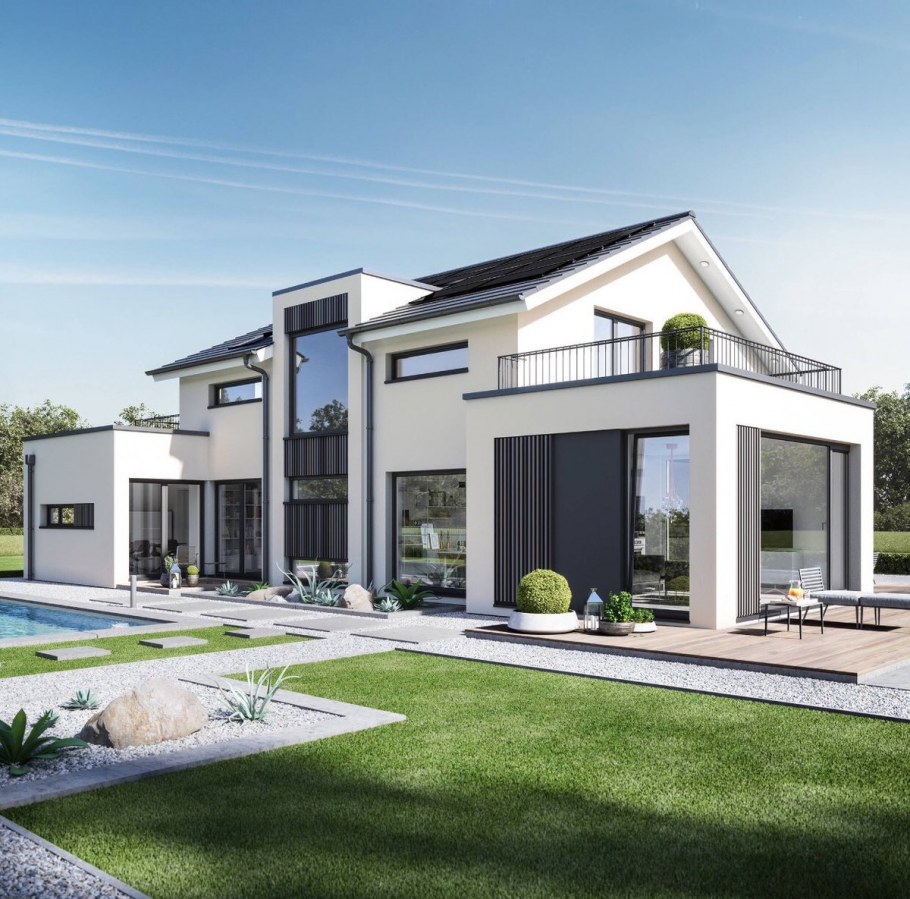 Фасад в современном стиле