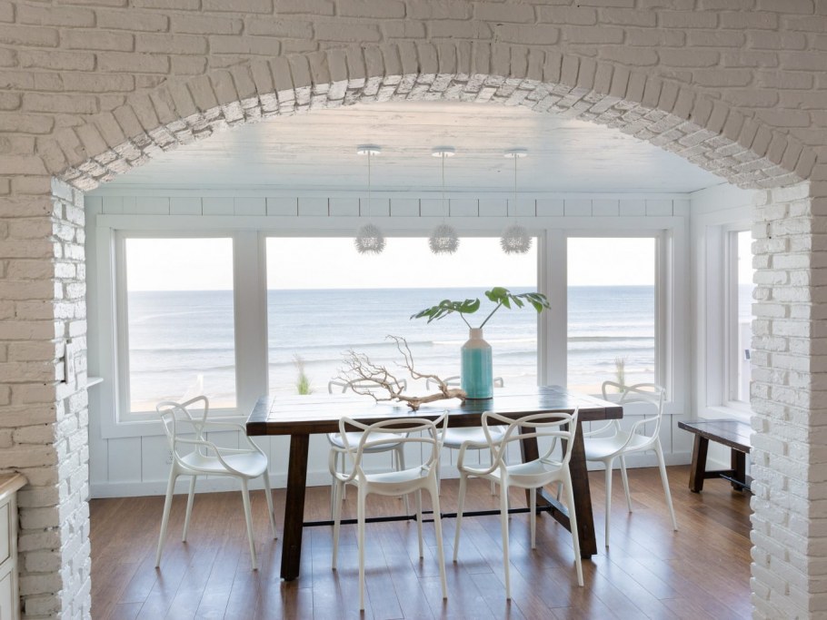 Арка декоративным кирпичом