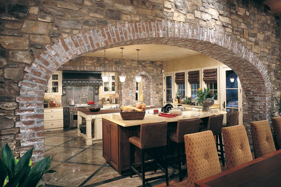 Кирпичная арка в Краснодаре