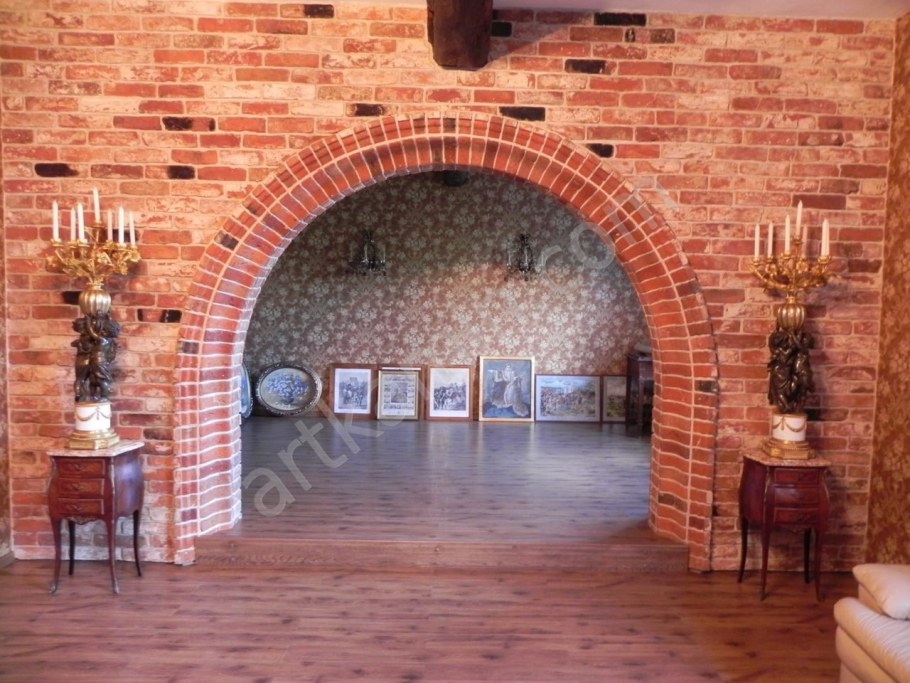 Арка из кирпича в квартире