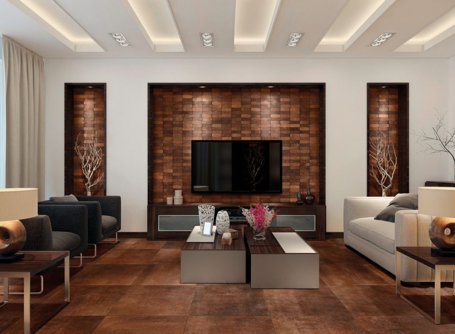 Телевизор на стене