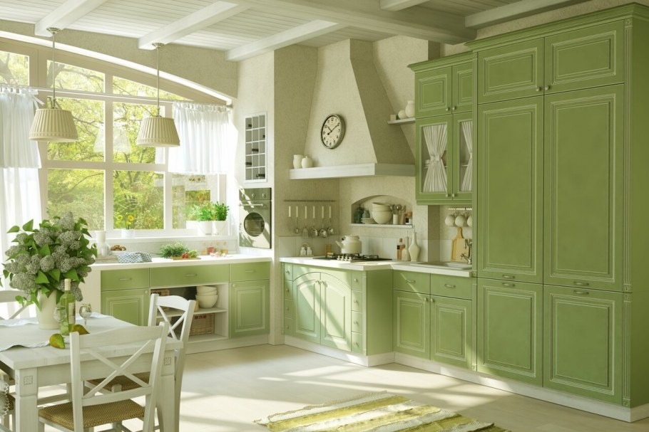 Кухня у Юлии Высоцкой в стиле Прованс