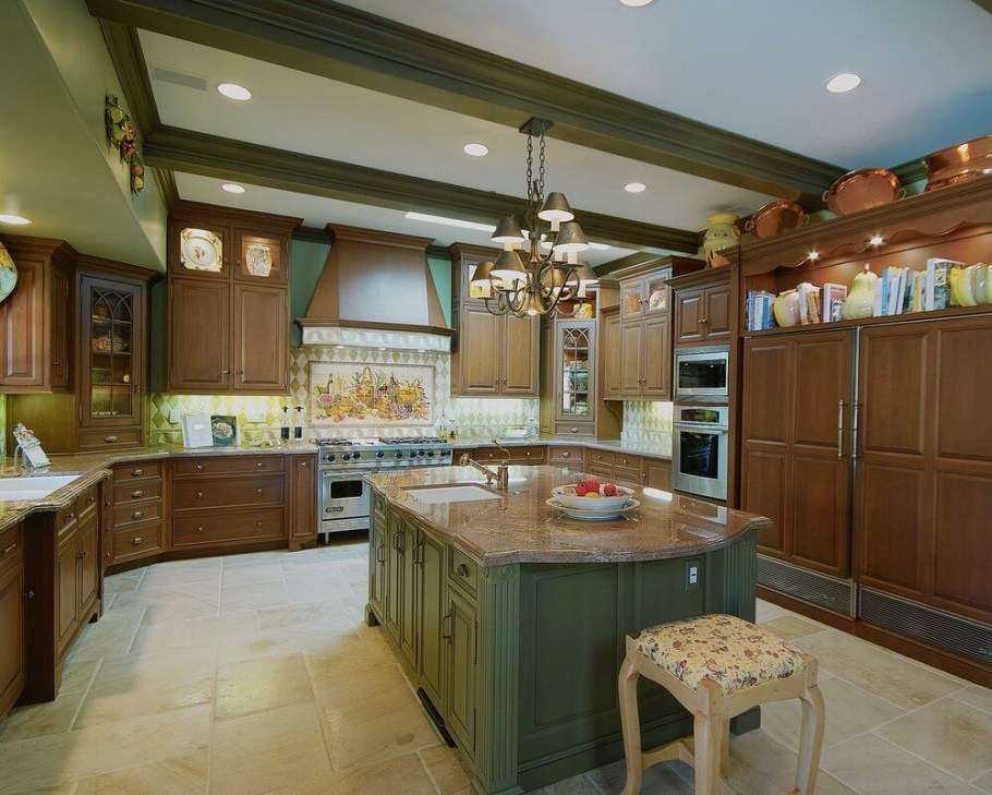 Кухонный гарнитур Кантри от Verno кухни