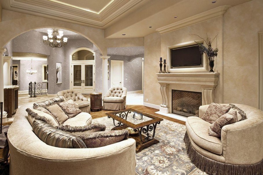 Красивые гостиные