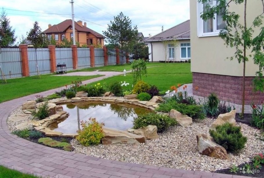 Благоустройство территории дачного участка