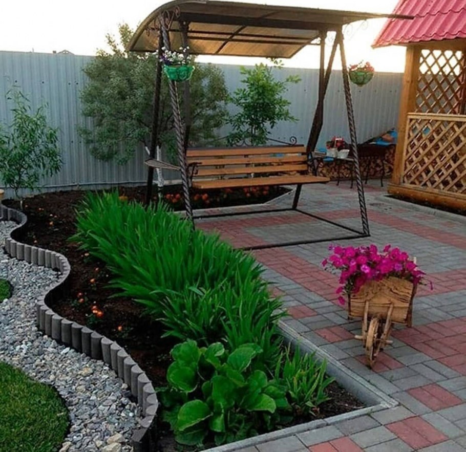 Дача благоустройство участка своими руками