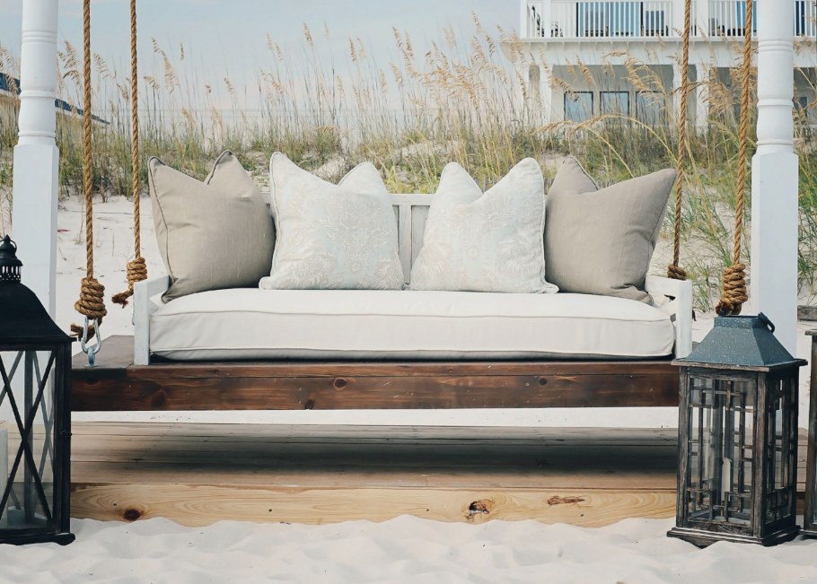 Подвесной диван-качели Sketchup