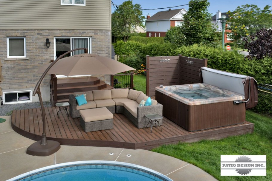 Джакузи в загородном доме