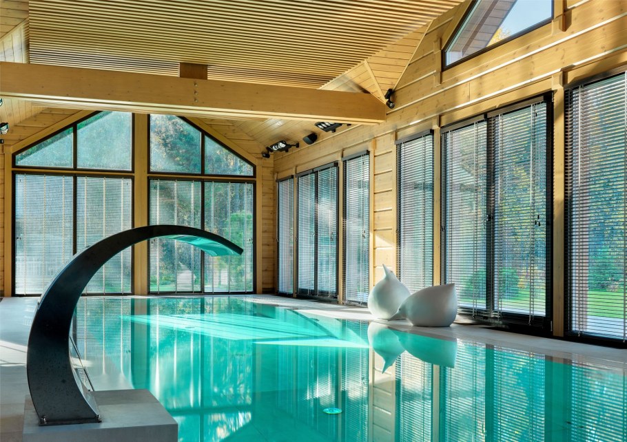 Баня с бассейном проект парилки с бассейном