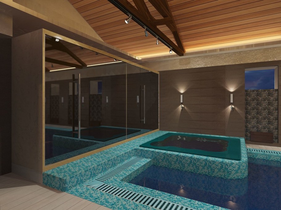 Проект спа зоны в доме