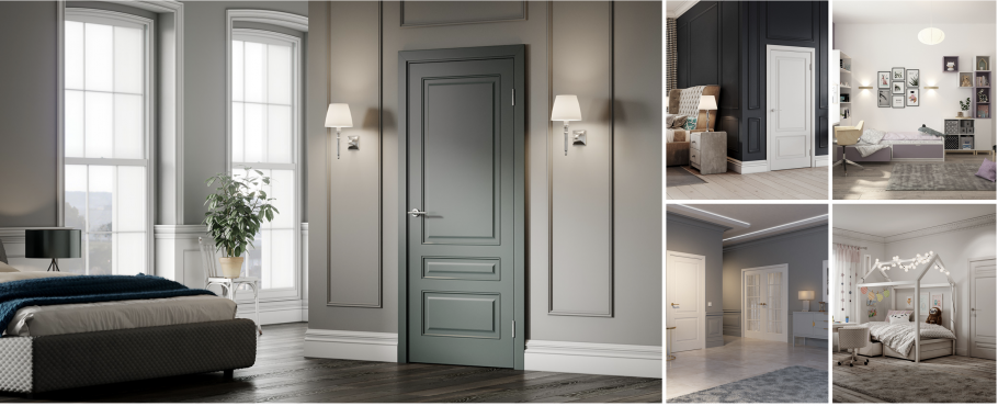 Входные двери в интерьере