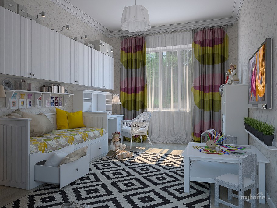 Детская комната для девочки икеа