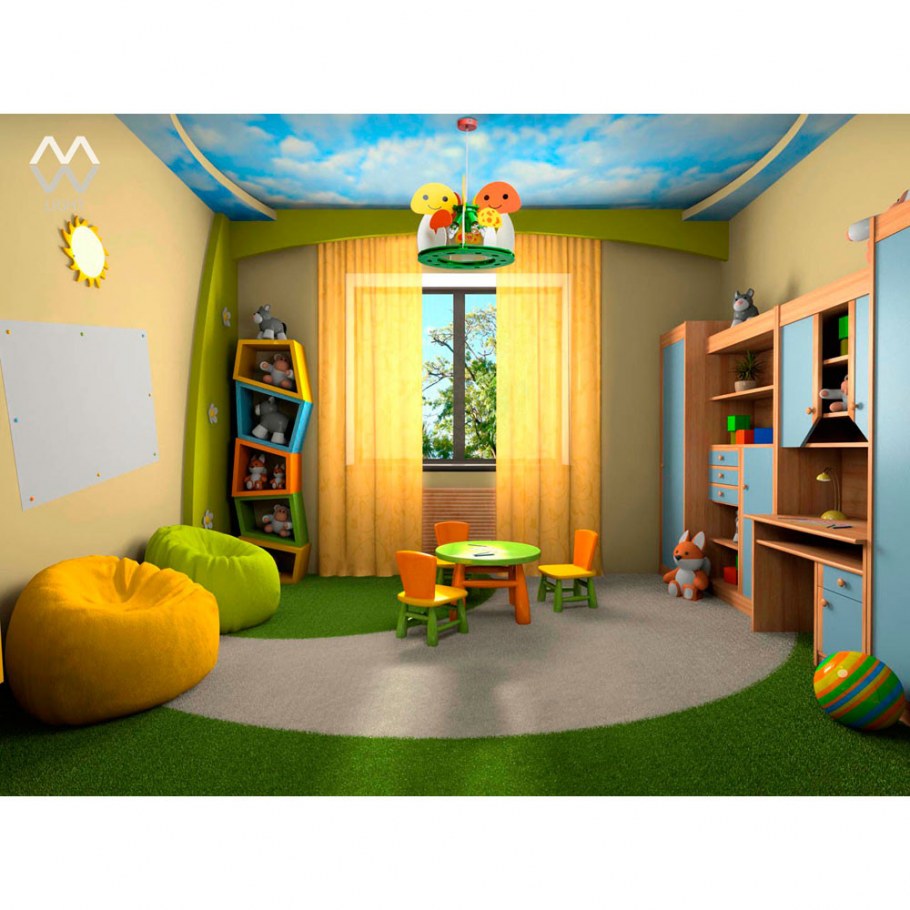 Дети в интерьере