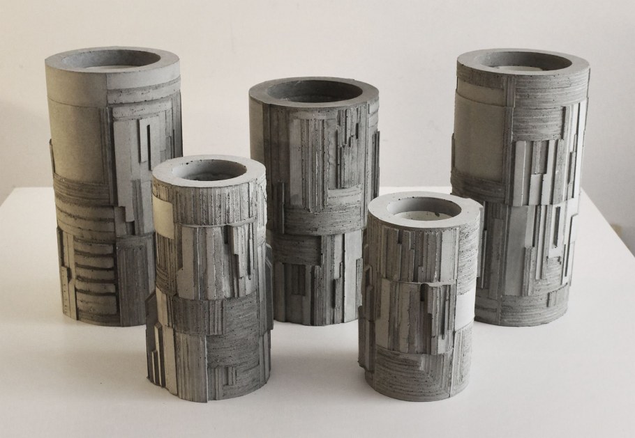 Интерьерные изделия из бетона