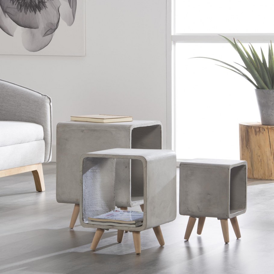 Мебель из бетона