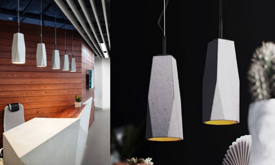 Предметы интерьера из бетона