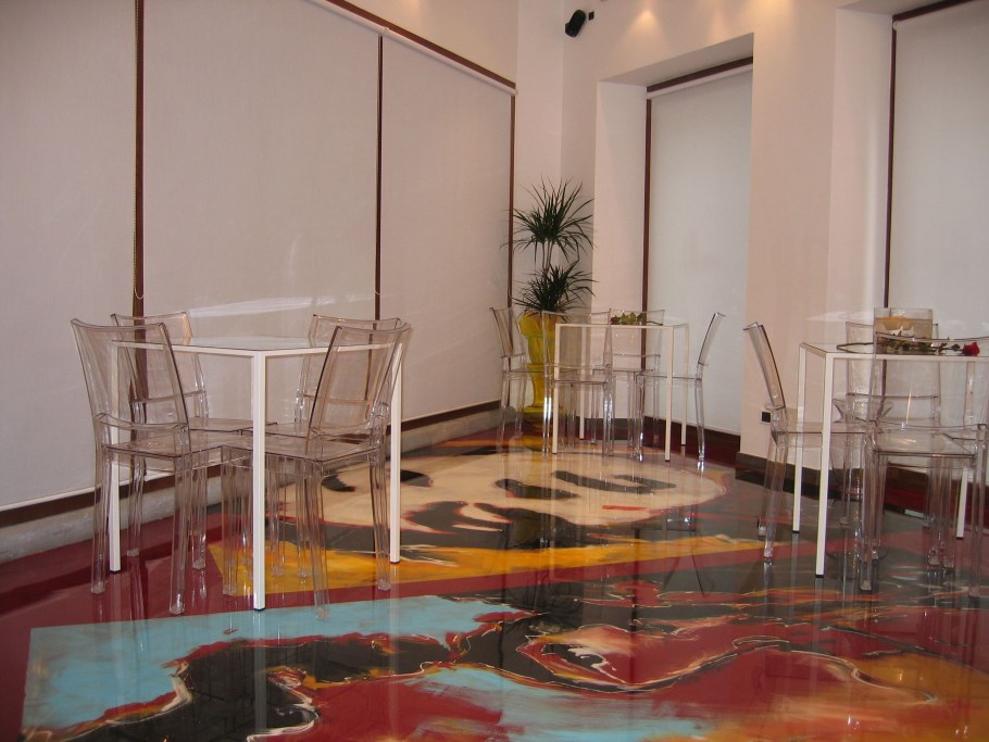 Декоративные полимерные полы