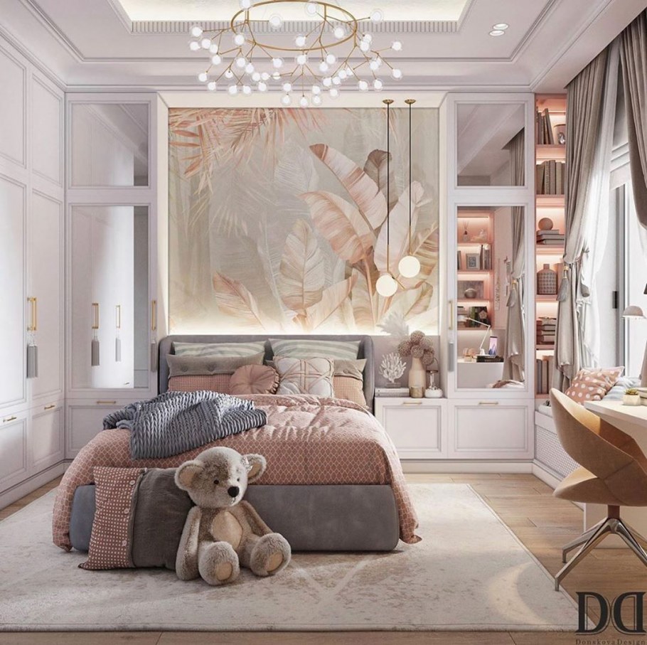 Стильная комната для девушки