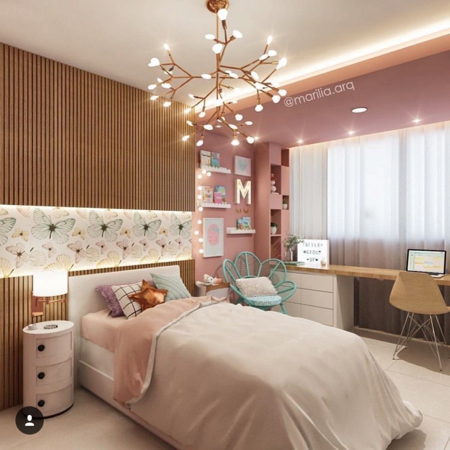Современная спальня для девочки