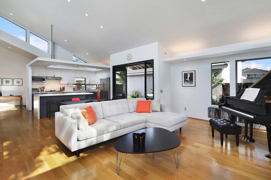 Интерьер с пианино в квартире