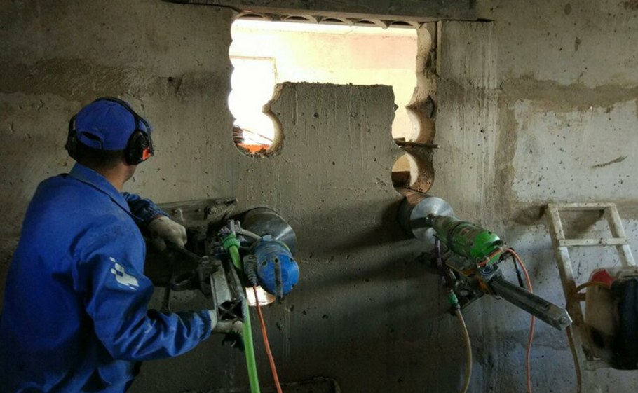 Алмазное бурение бетона