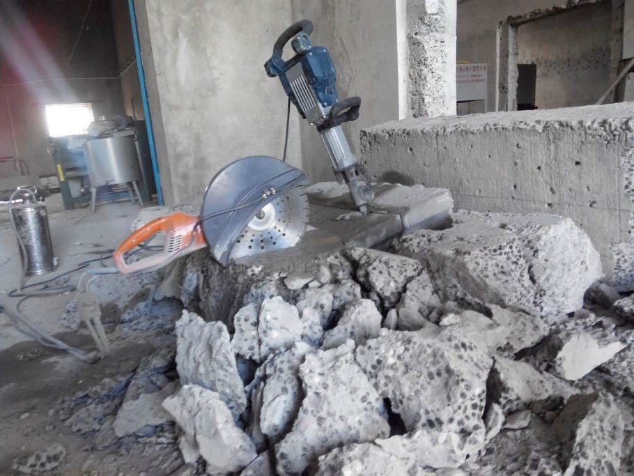Демонтаж бетона алмазная резка бетона