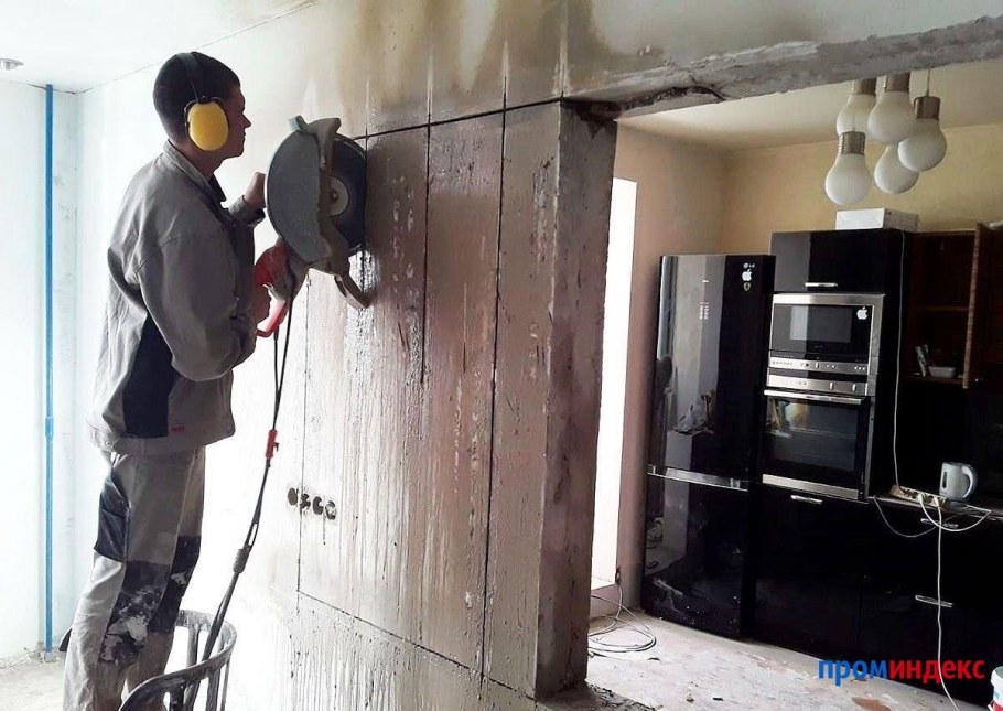 Демонтаж стен