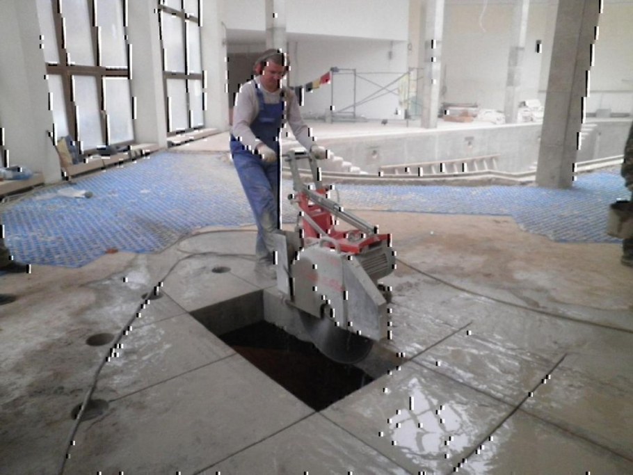 Демонтаж алмазная резка