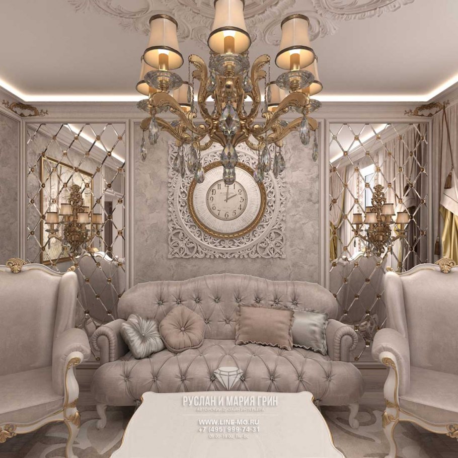 Гипсовая лепнина ар деко