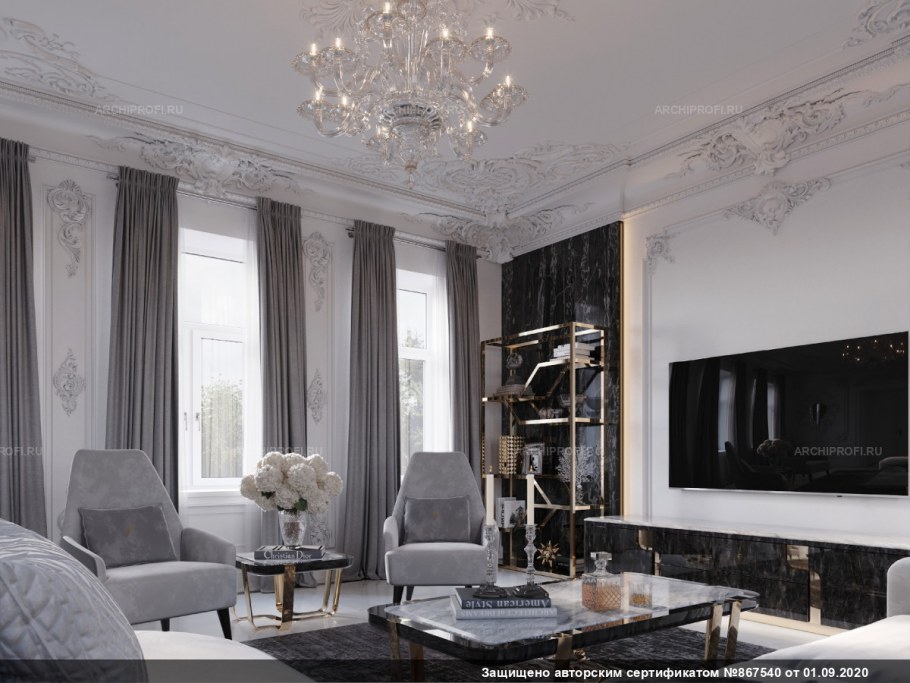 Арт-деко стиль в интерьере