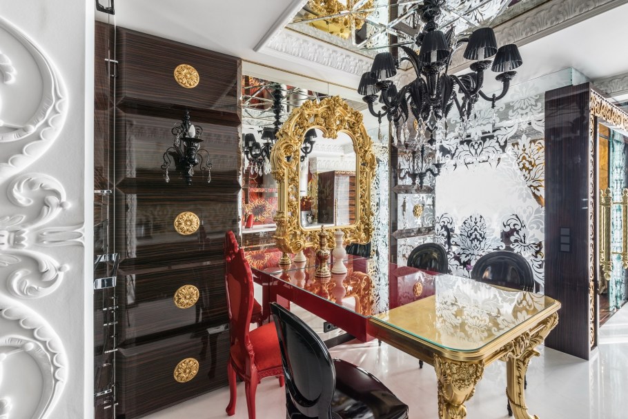 Неоклассицизм и Барокко интерьер