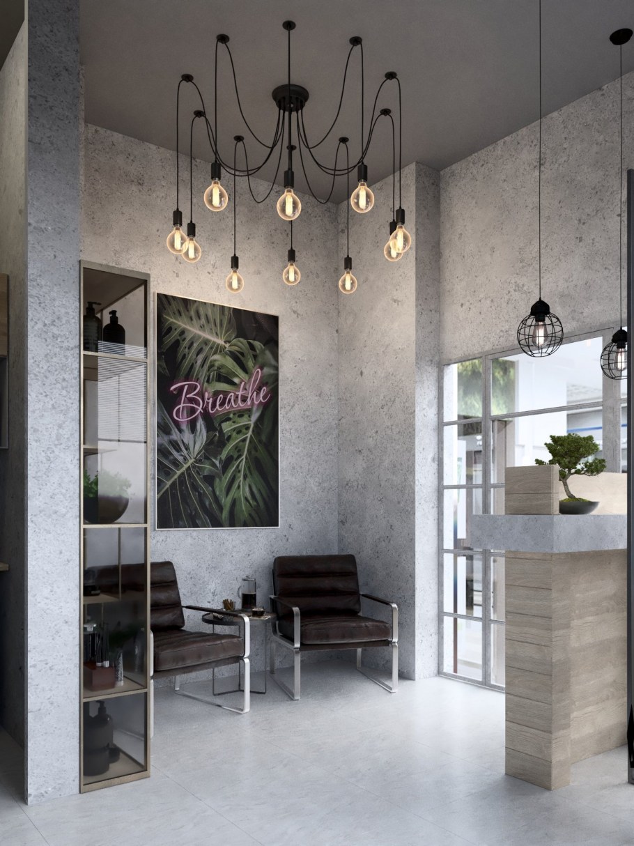 Мебель для барбершопа лофт