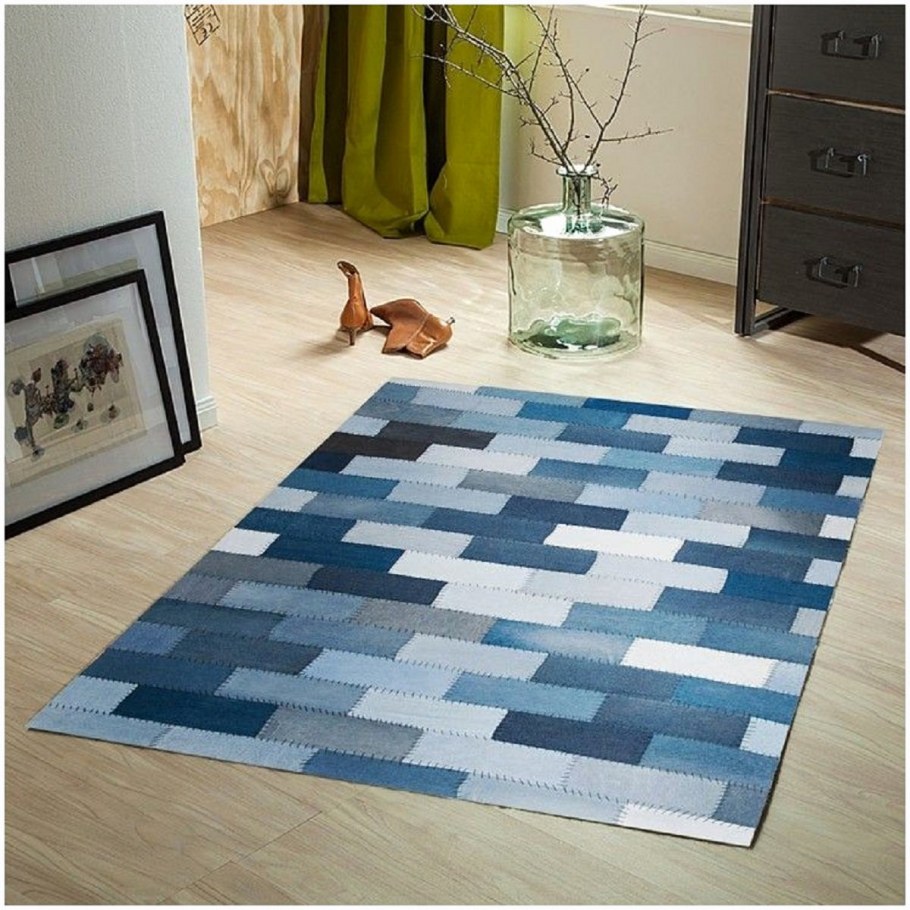 Коврики из джинсовой ткани