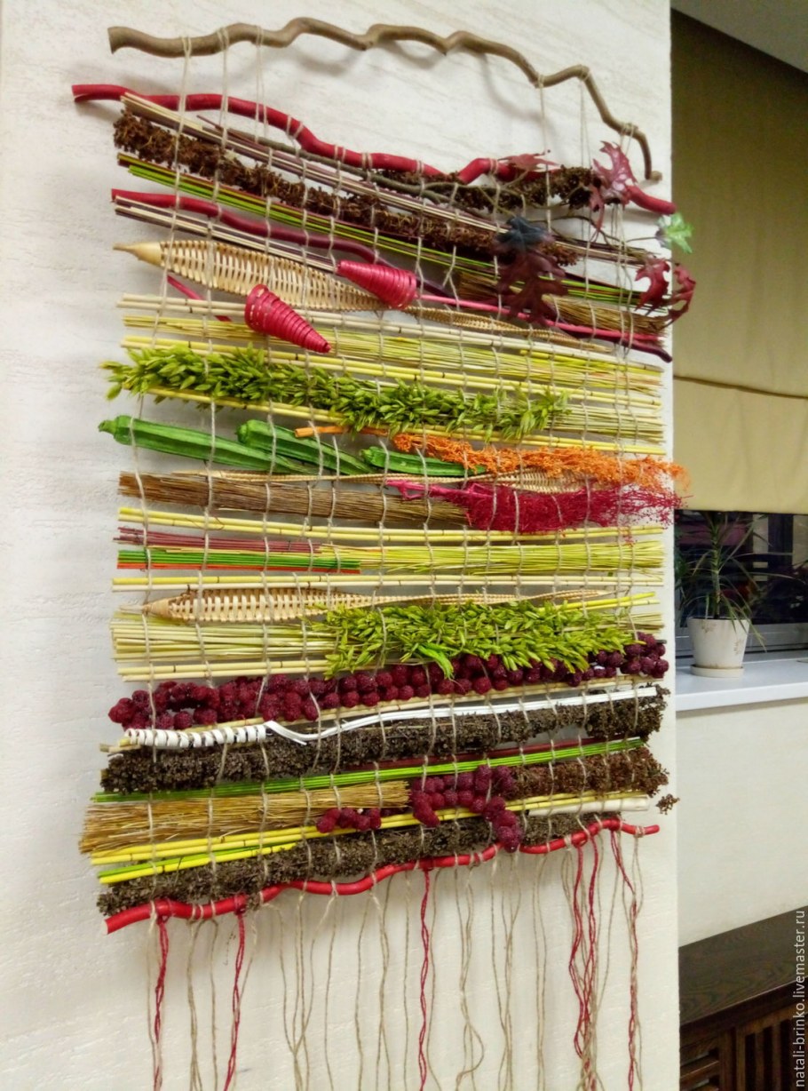 Коврик из травы