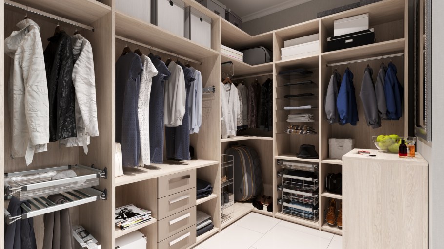 Ясень Анкор гардеробная