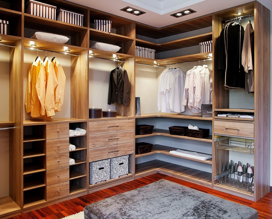 Гардеробные комнаты