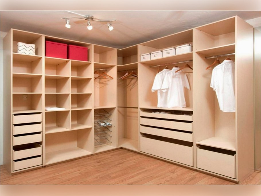 Гардеробная аристо с ЛДСП