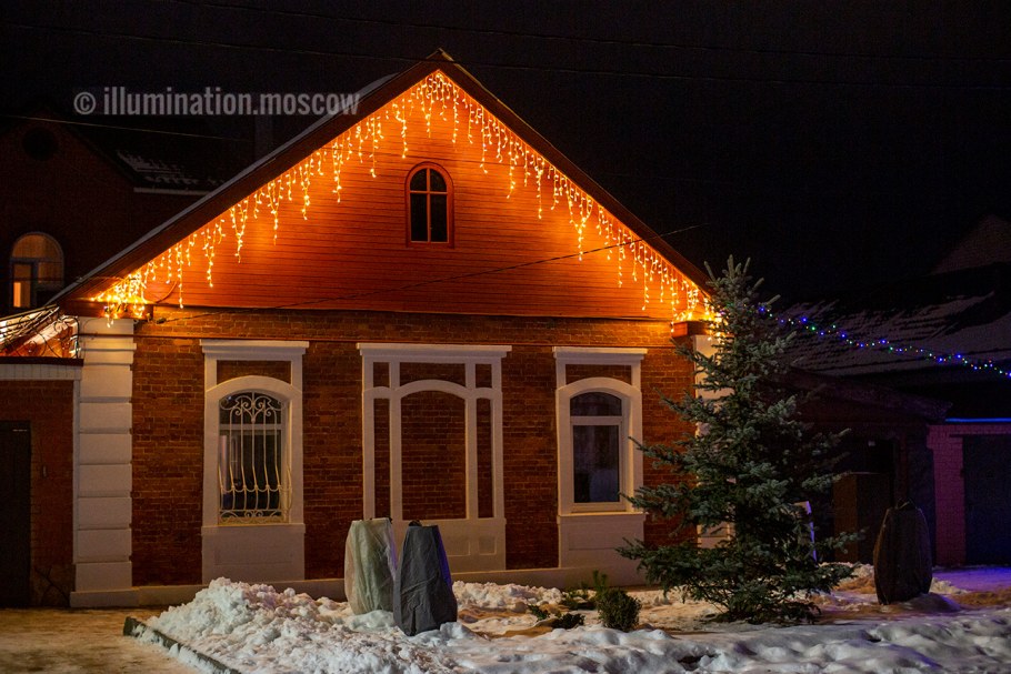 Подсветка крыши