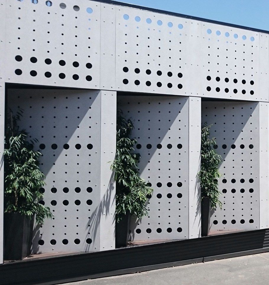 Perforated Metal facade Panel